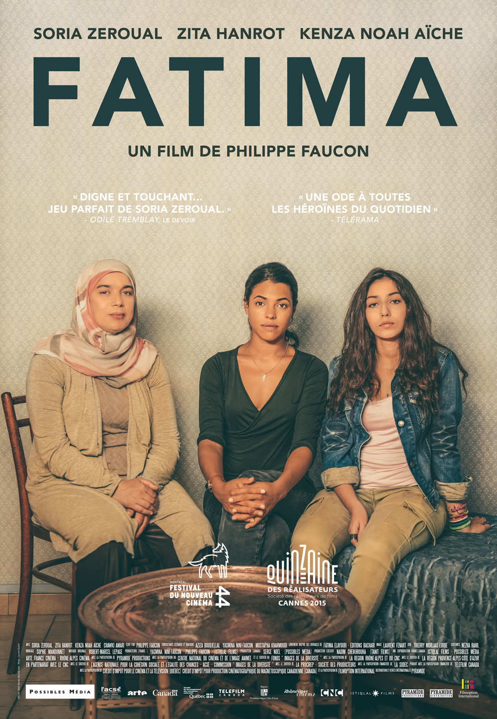 L'affiche du film Fatima de Philippe Faucon