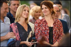 Place publique - Nathalie (Léa Drucker) et Hélène (Agnès Jaoui)