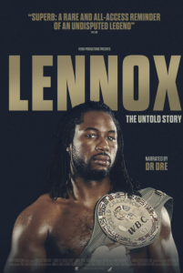 LENNOX LEWIS THE UNTOLD STORY - affiche