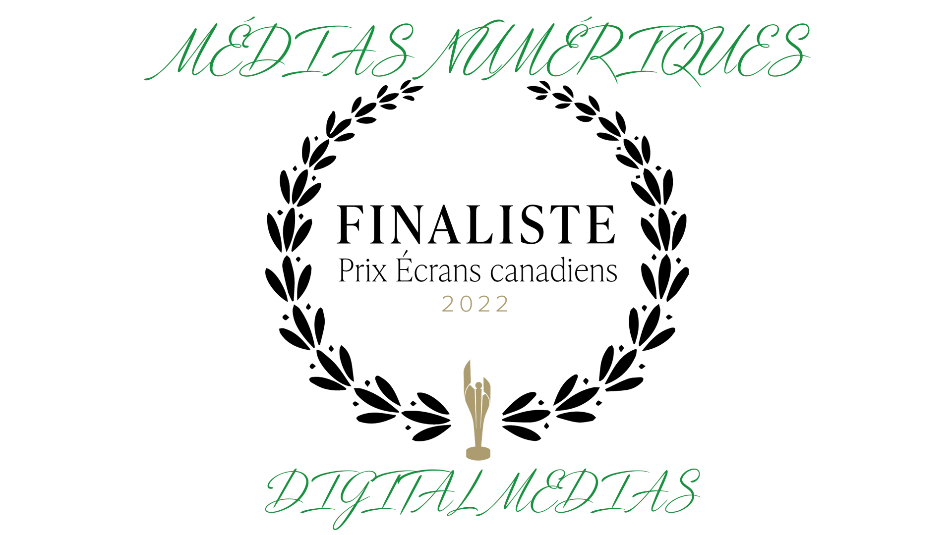 Prix écrans canadiens 2022 - Médias numériques - une
