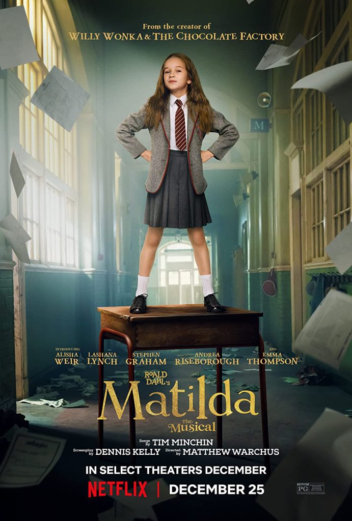 Mathilda the musical - affiche