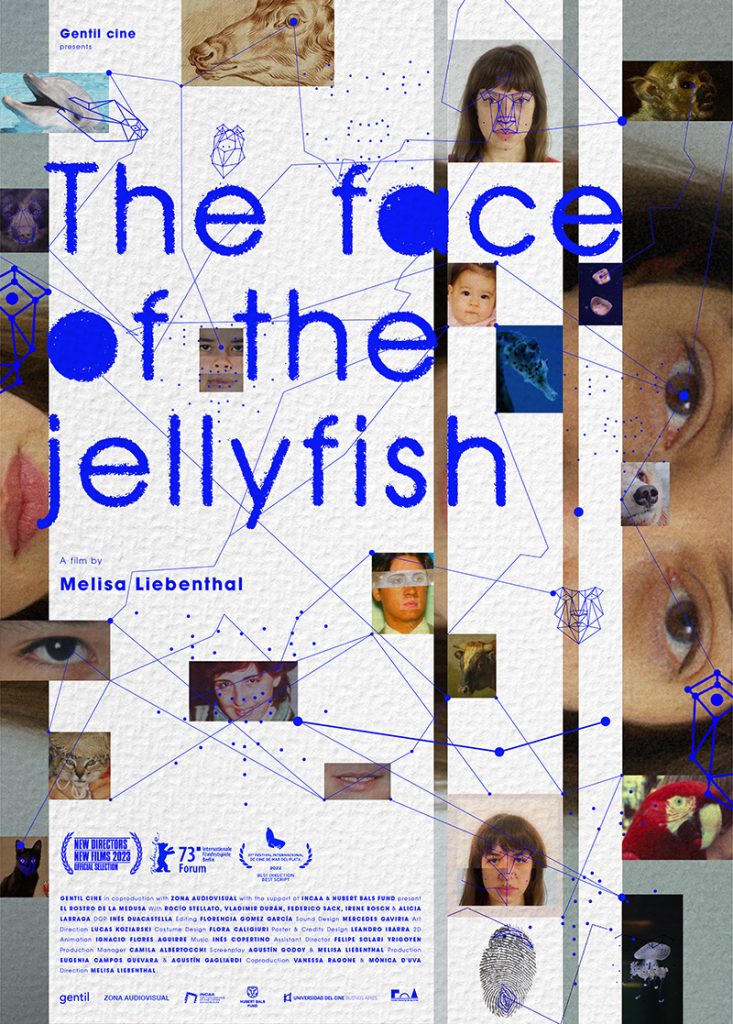 The face of the jellyfish - affiche