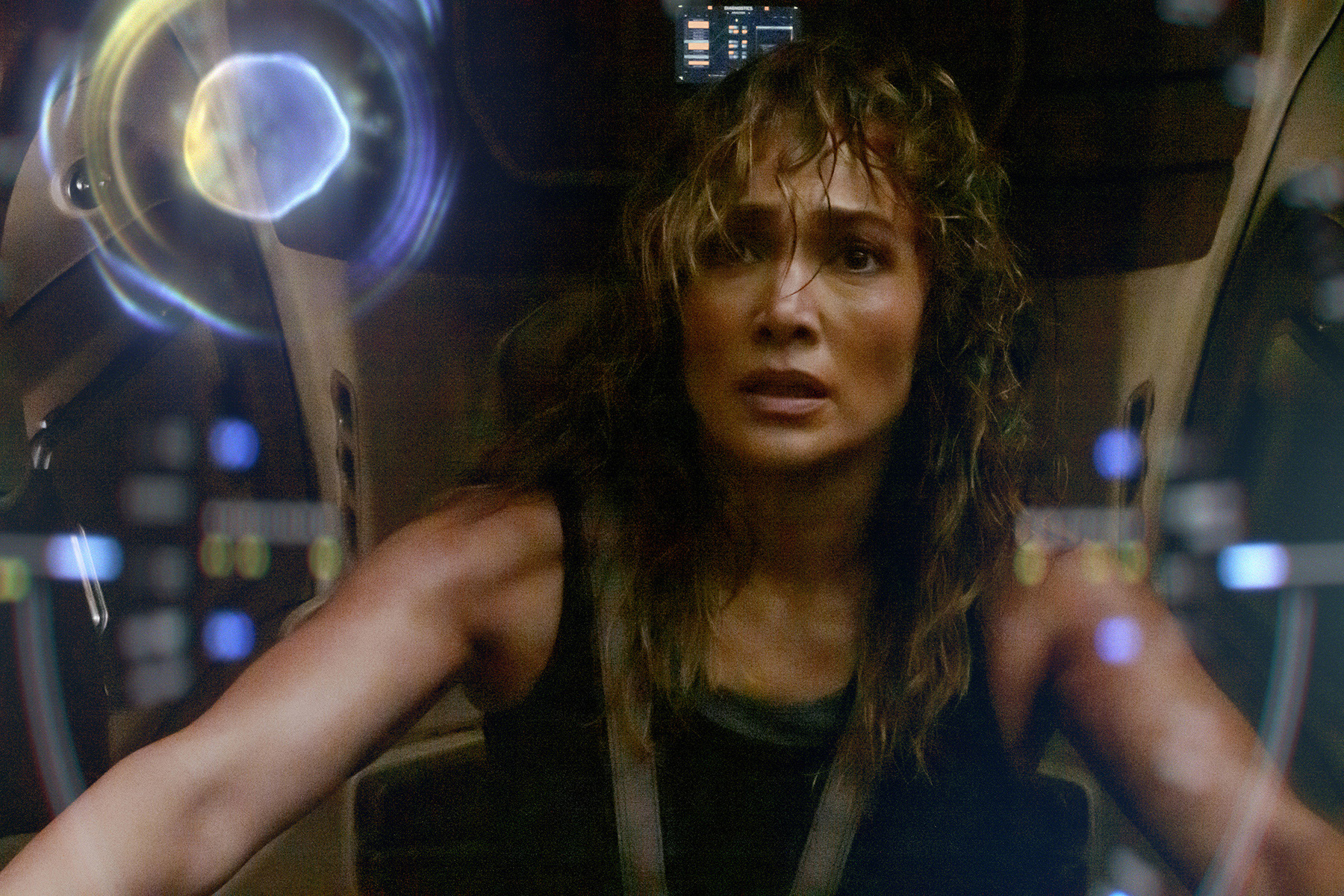 Atlas. Jennifer Lopez as Atlas. Cr. Ana Carballosa/Netflix  ©2023