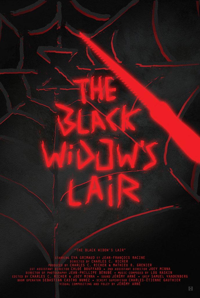 THE BLACK WIDOW_S LAIR - Online - OFFICIAL Poster