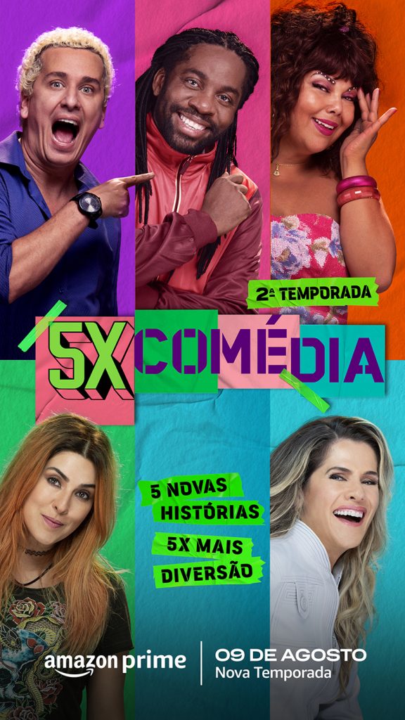 5x Comedia - affiche