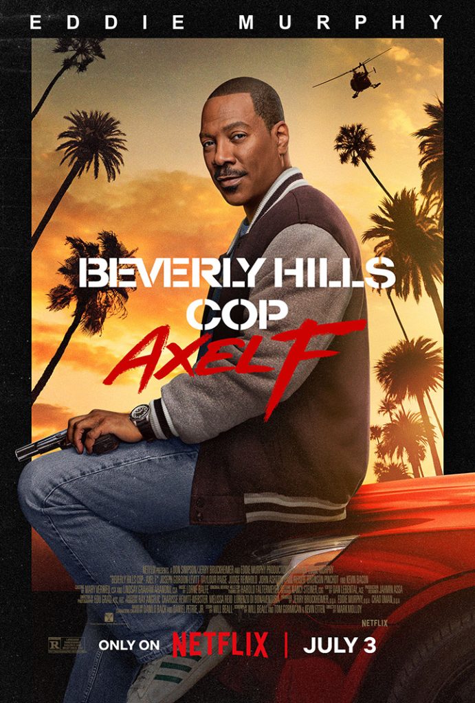 Flic de Beverly Hill Axel F - affich