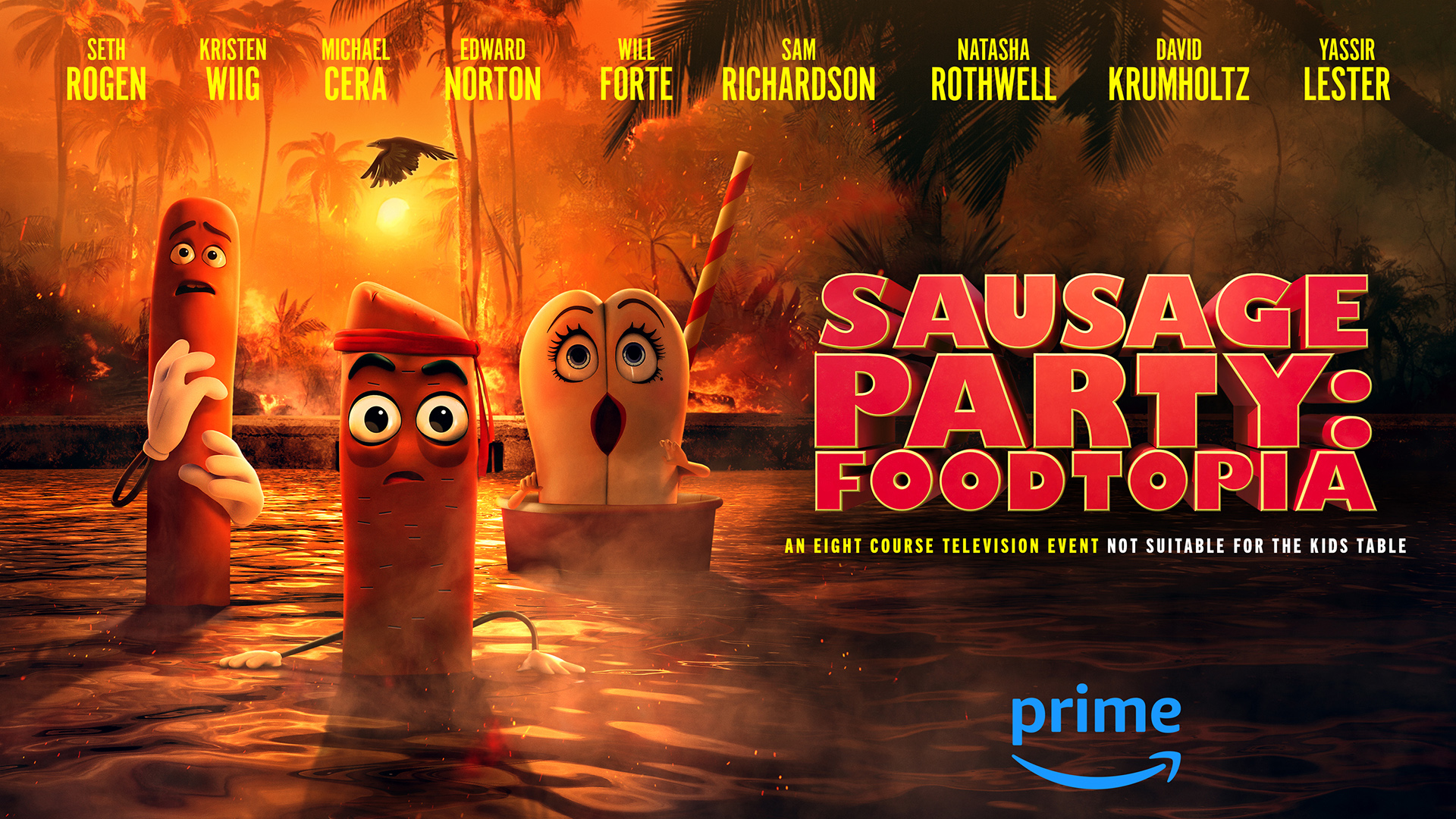 Sausage Party: Foodtopia - Key Art