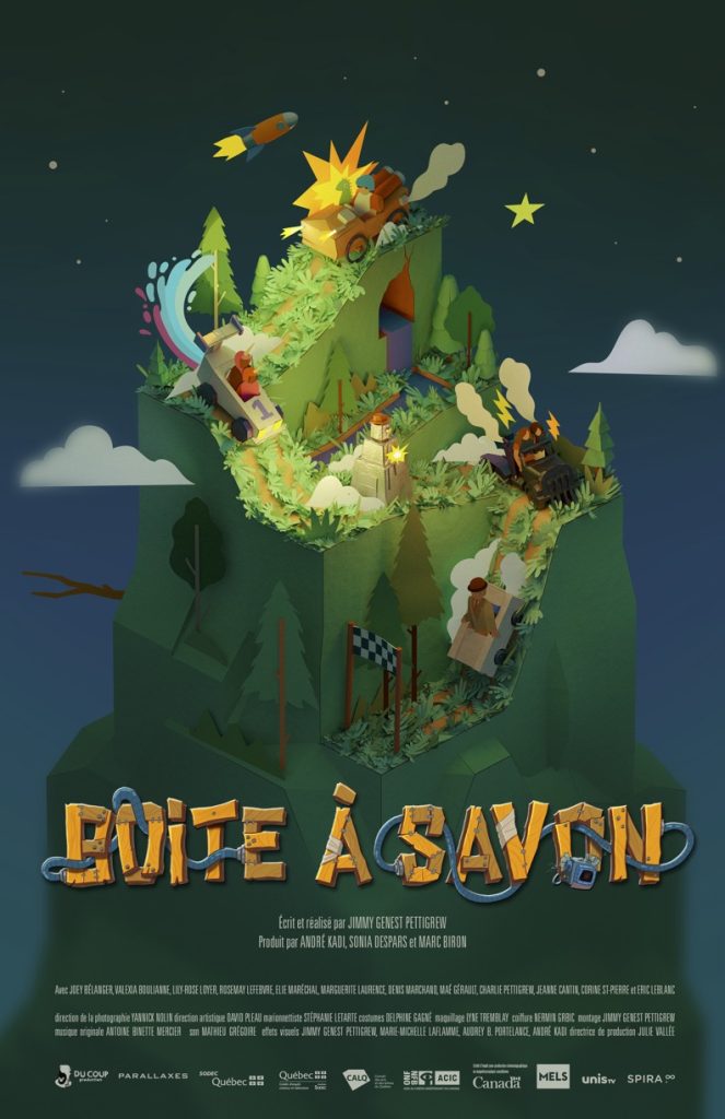 Boite a savon - Affiche