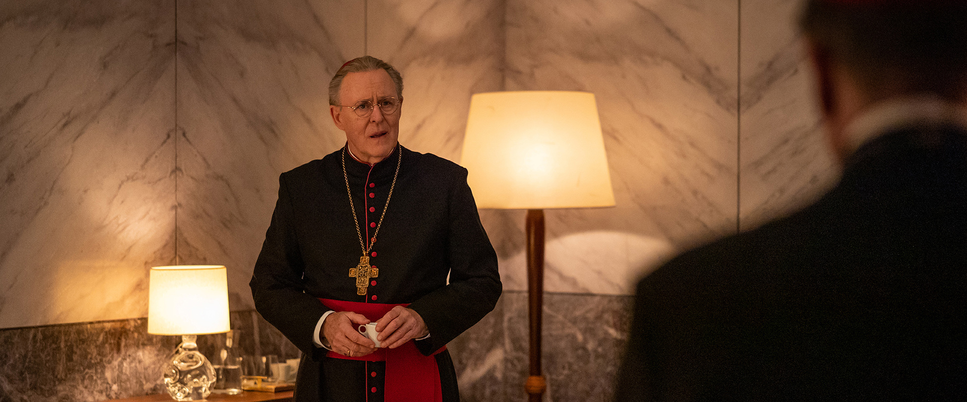 Cardinal Tremblay (John Lithgow) | Crédit : Philippe Antonello/Focus Features ©2024 All Rights Reserved