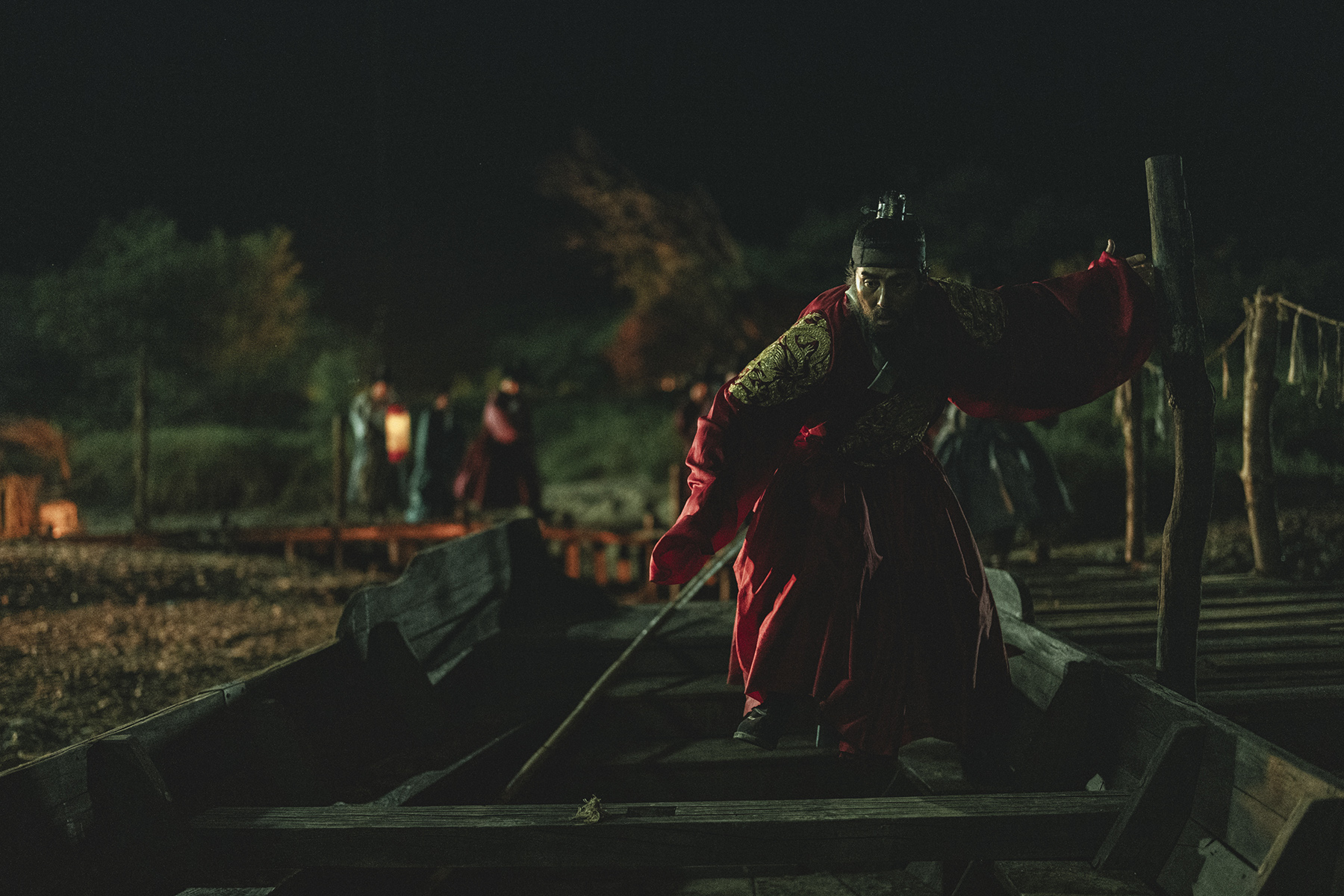 Uprising Cha Seung-won as Seonjo in Uprising Cr. Lee Jae-hyuk/Netflix © 2024