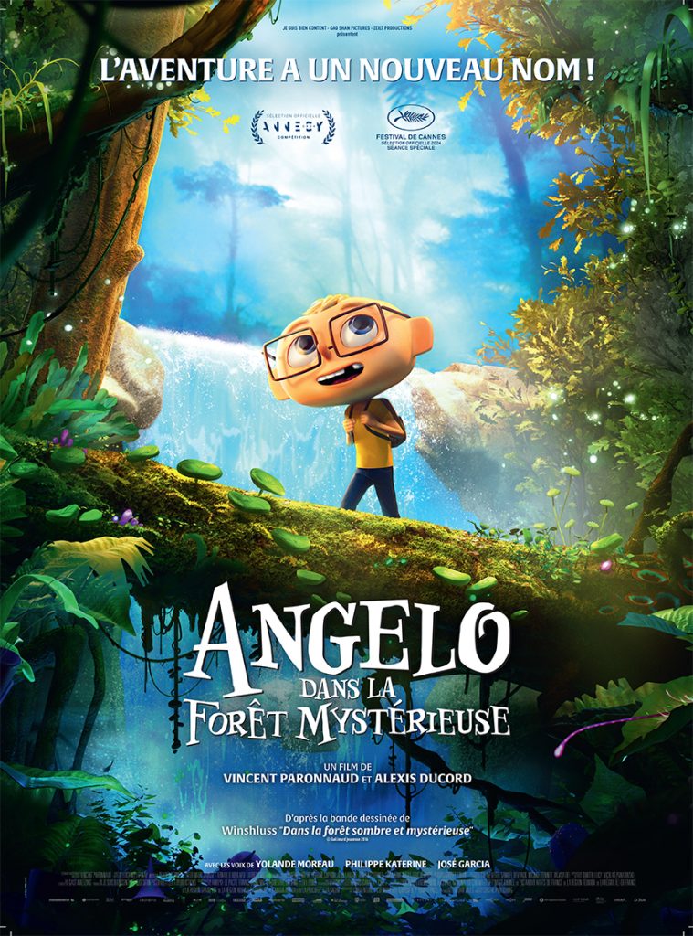 Angelo dans la forêt mystérieuse - AFFICHE