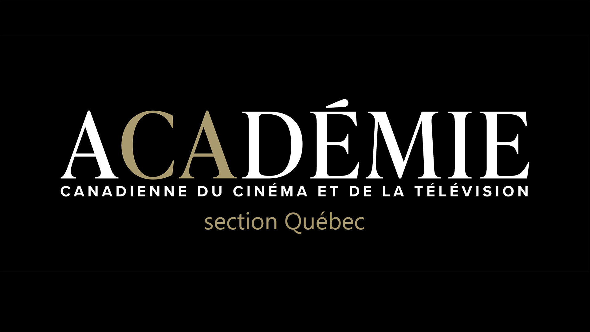 L’Académie canadienne du cinéma et de la télévision - section Québec a un nouveau président