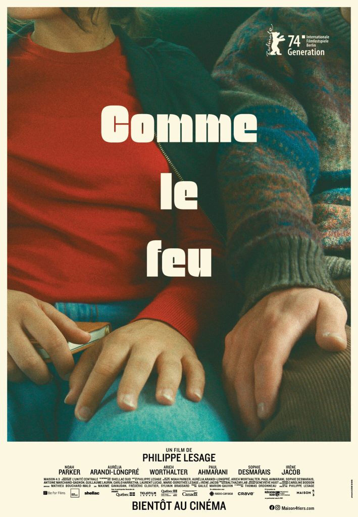 Comme le feu - Affiche