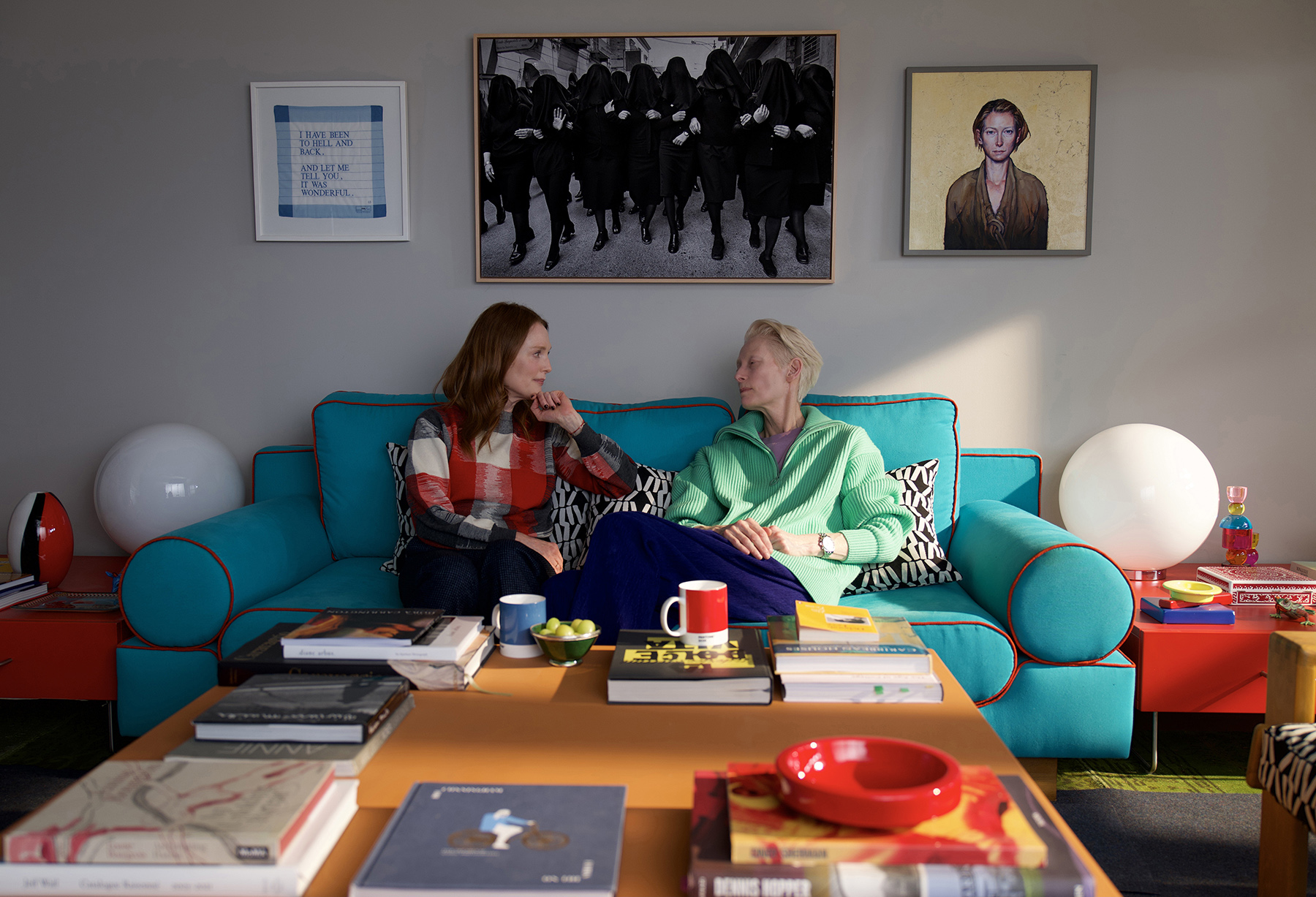 The room next door - Tristesse - Julianne Moore and Tilda Swinton in THE ROOM NEXT DOOR courtesy of Sony Pictures Classics