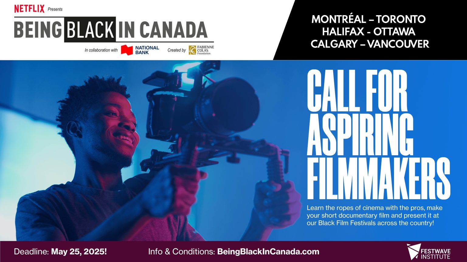 Being Black in Canada Call for applications Le petit septième Call For Applications 2025 Canada