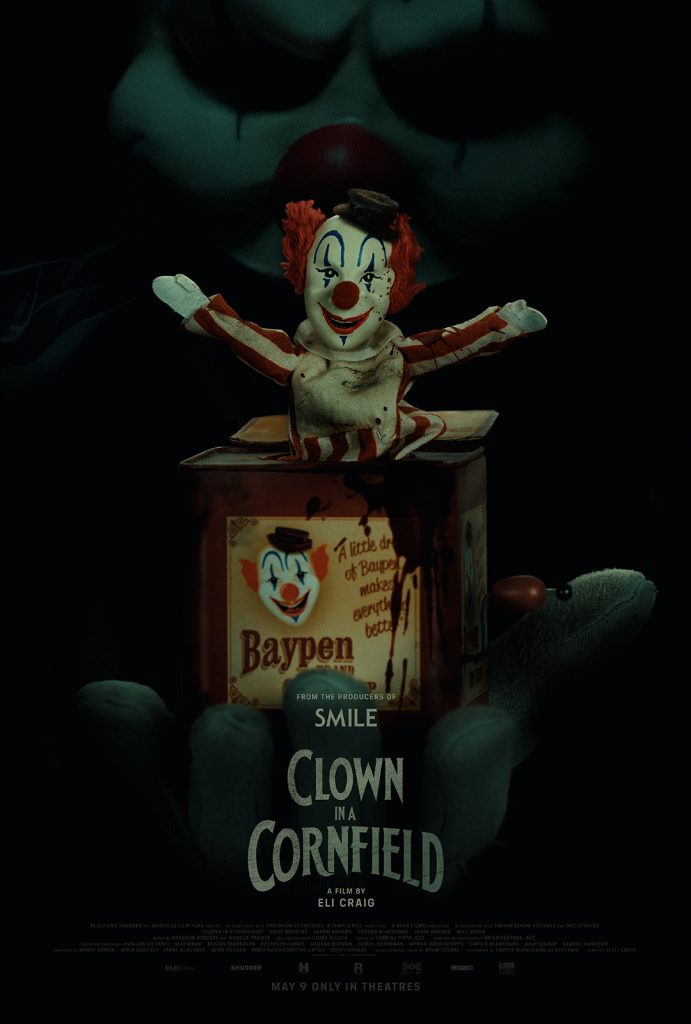 Clown in a cornfield - Affiche