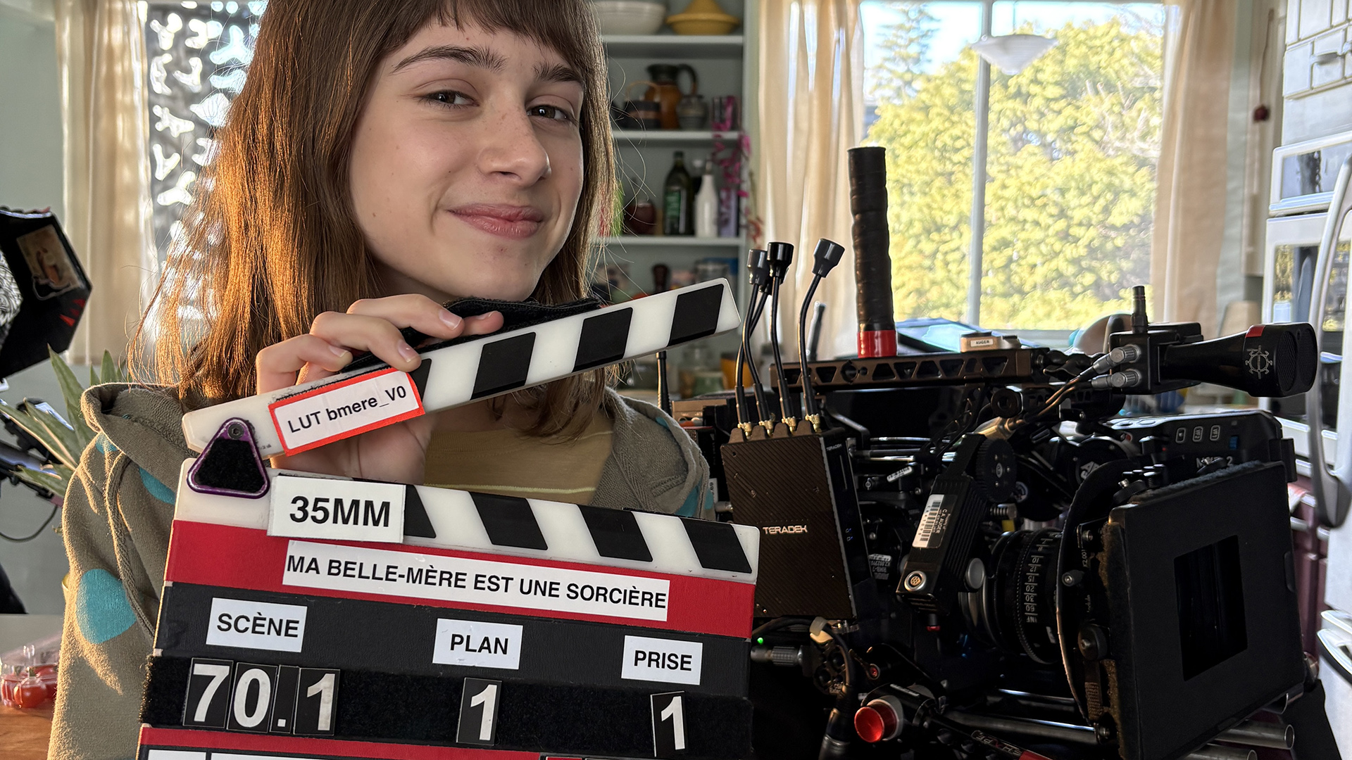 Ma belle-mère est une sorcière_photo début du tournage