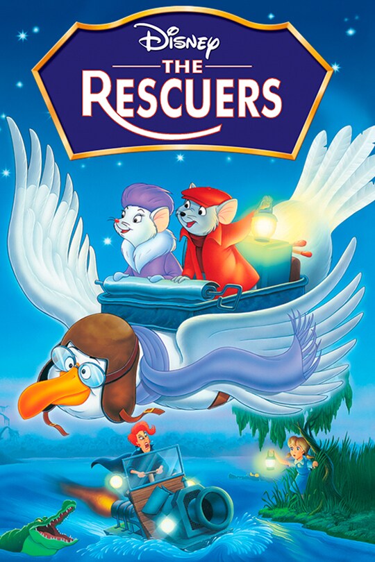 The rescuers - affiche
