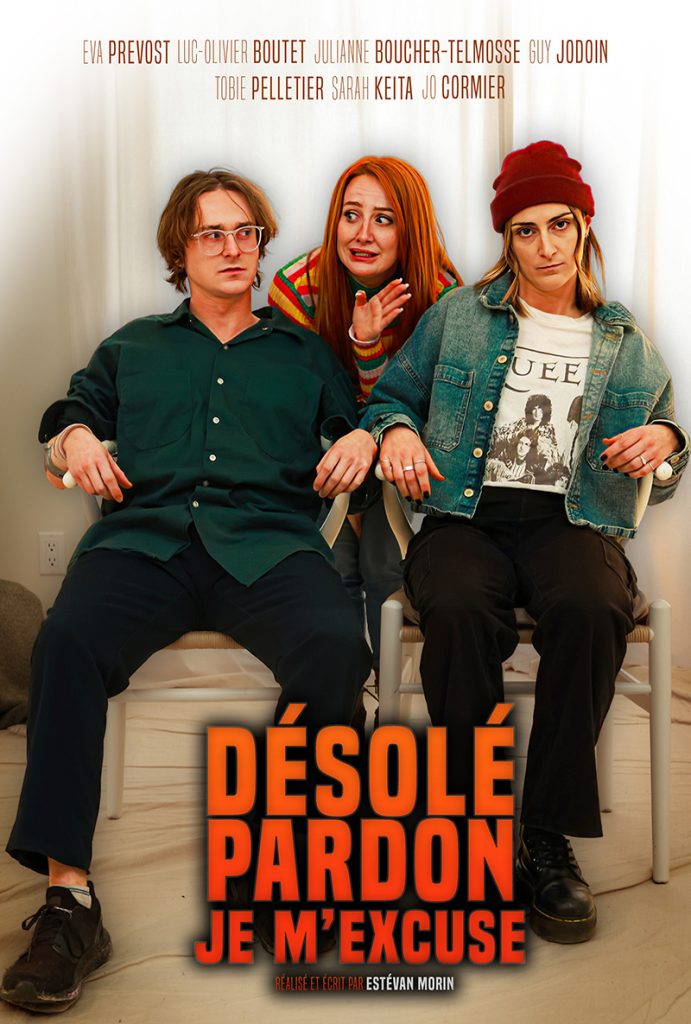 Désolé pardon je m excuse - Affiche