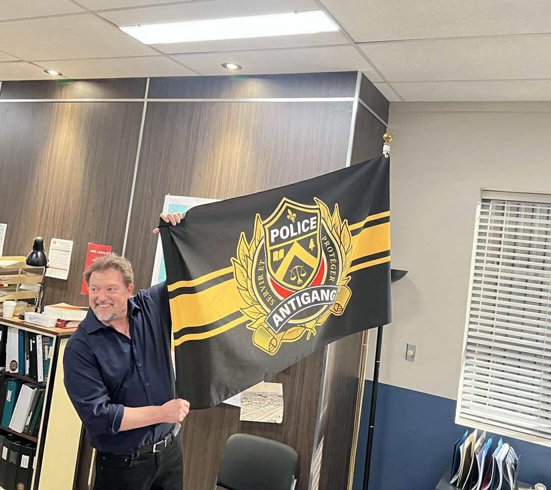 Le poste de police d'Antigang