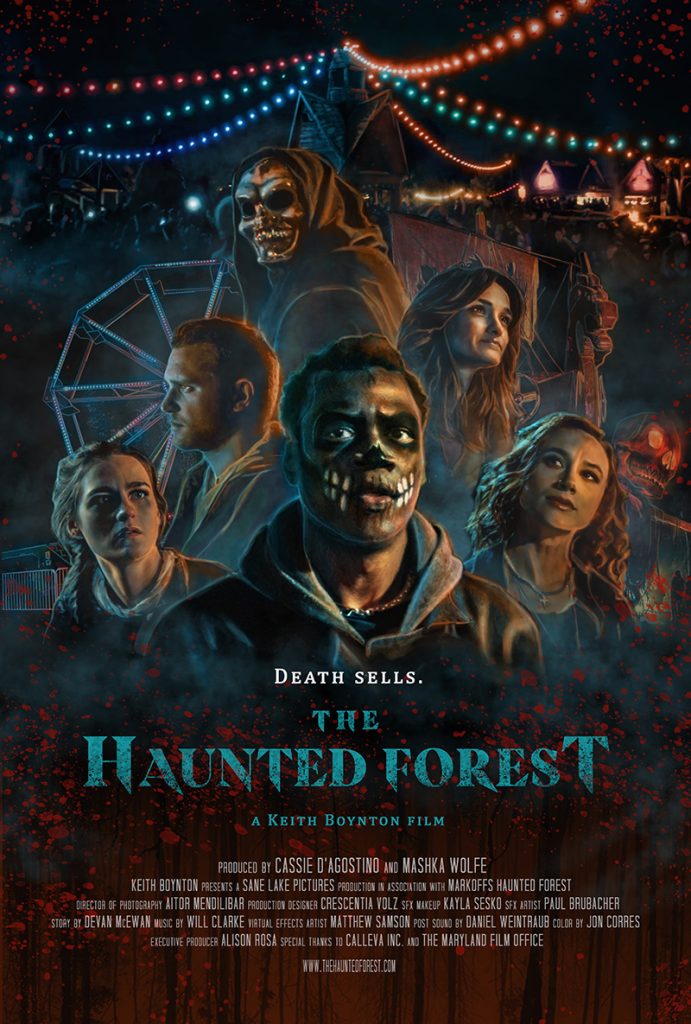 The haunted forest - Affiche
