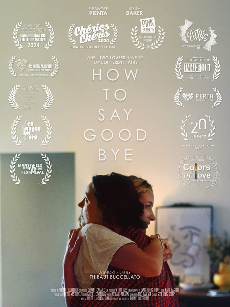 How to say goodbye - Affiche