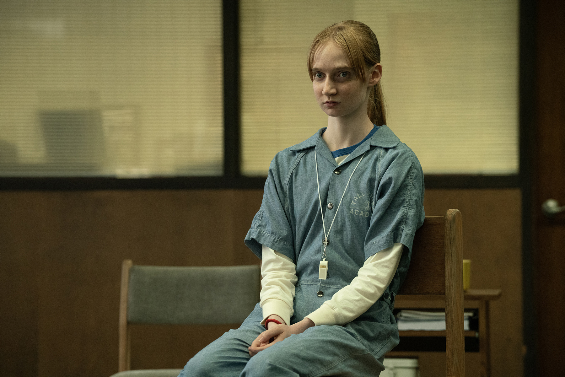 WAYWARD. Isolde Ardies as Stacey in episode 103 of Wayward. Cr. Michael Gibson/Netflix© 2024