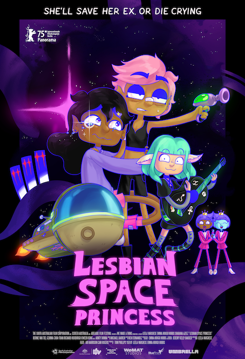 Lesbian Space Princess - affiche