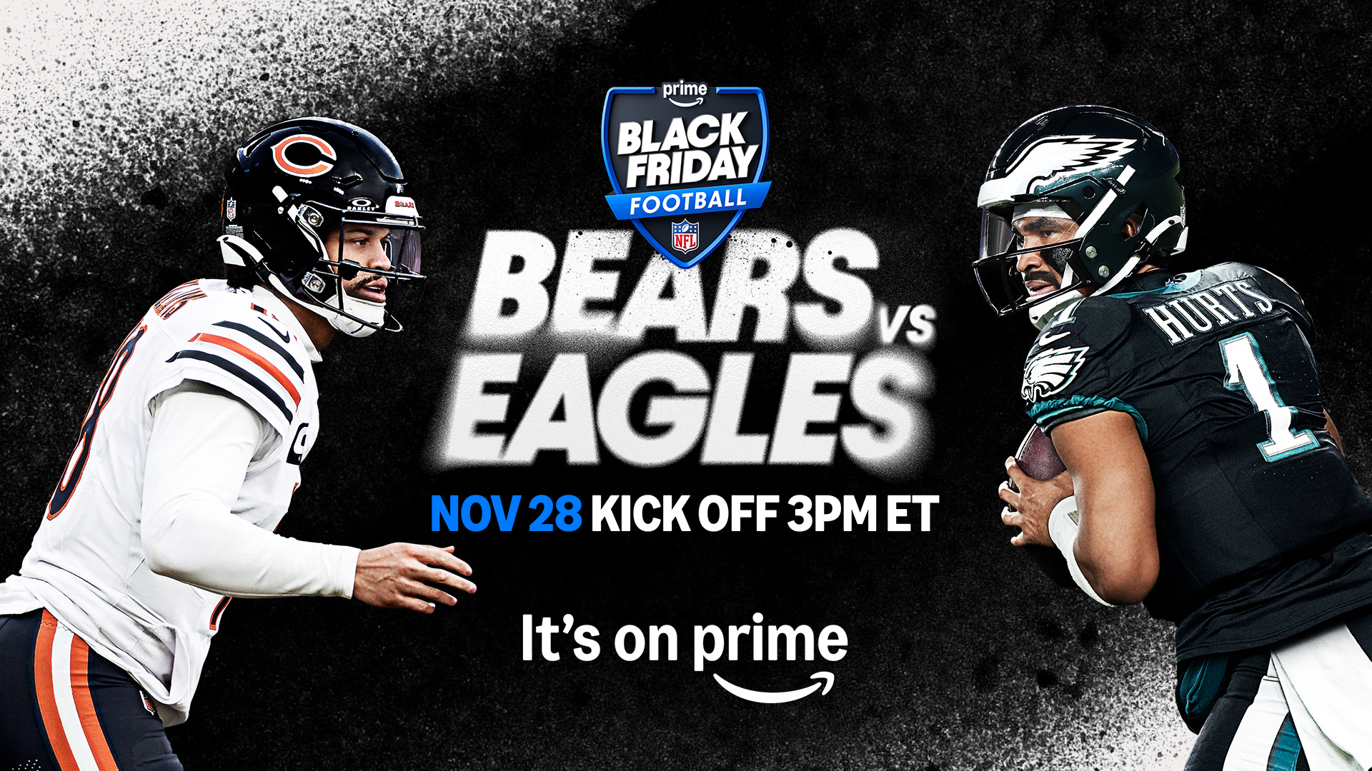 Black Friday NFL Game on Prime - Une