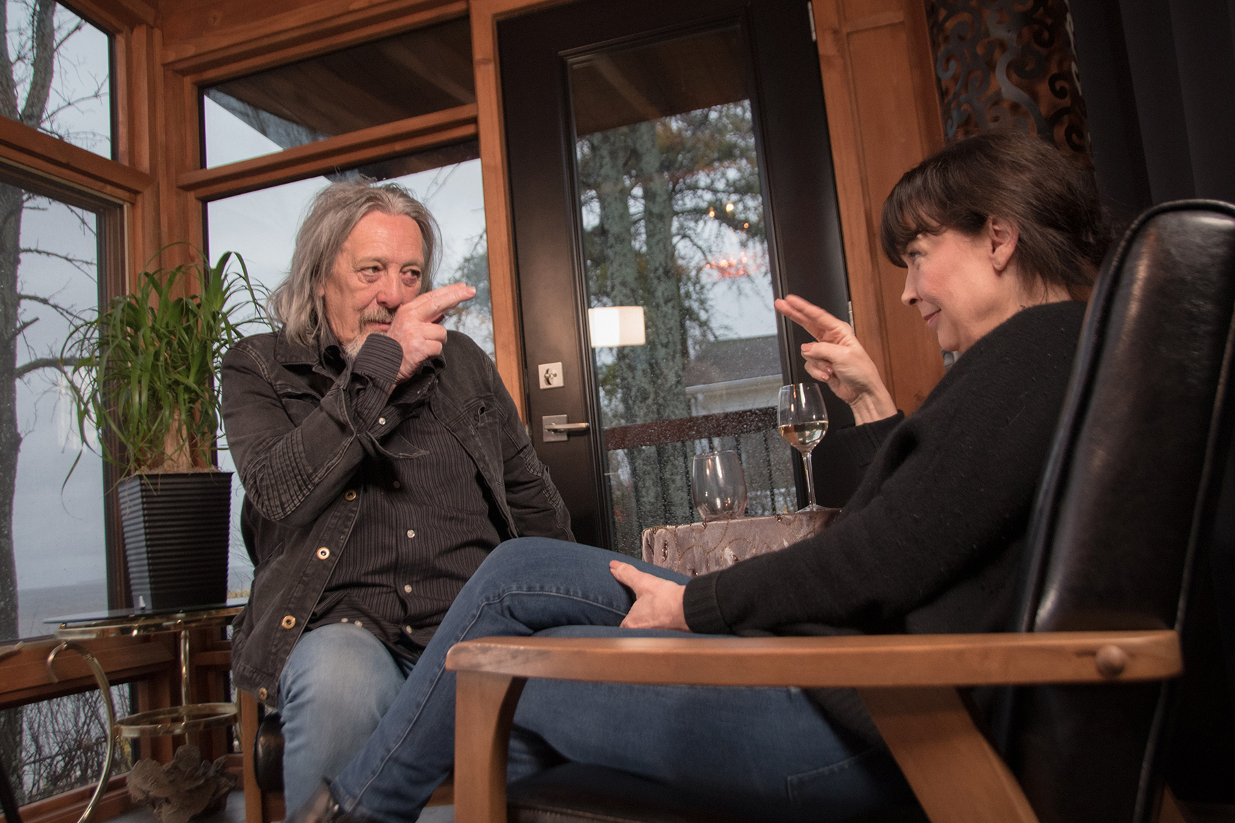 Chez Padre Fiori et Anne Dorval