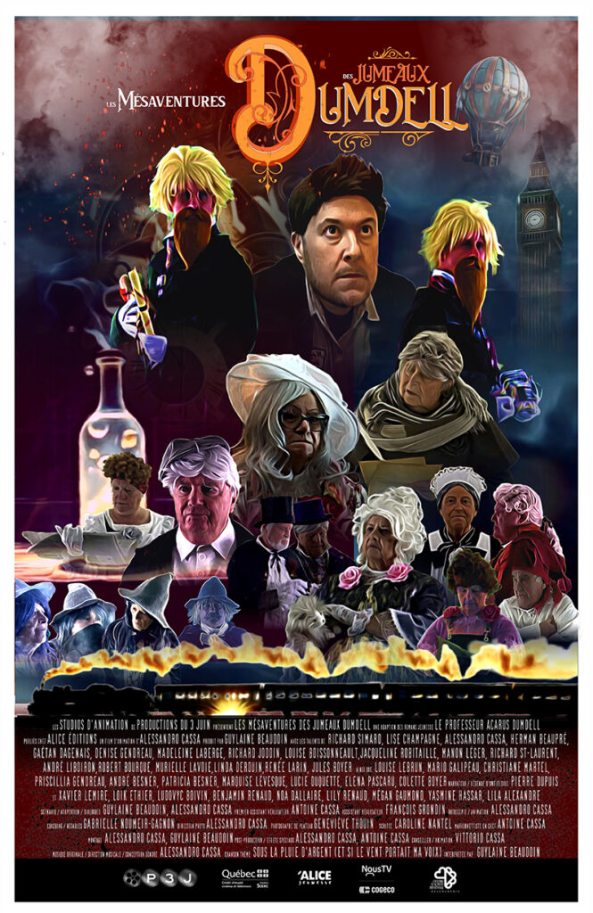 LES MÉSAVENTURES JUMEAUX DUMDELL - Affiche