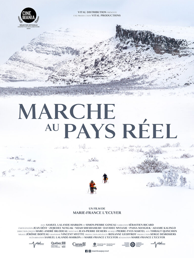 Marche au pays réel - Affiche