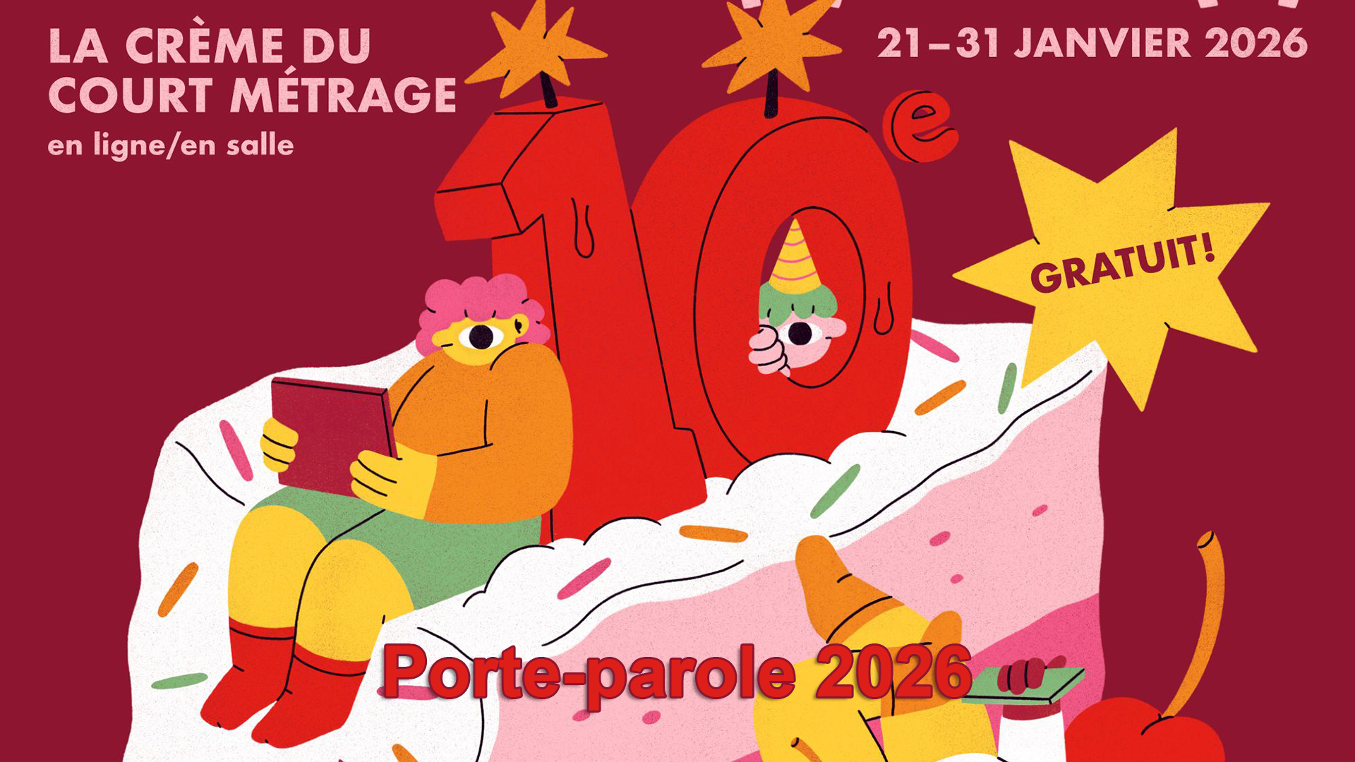 Pleins Écrans 2026 - Porte-parole - Une