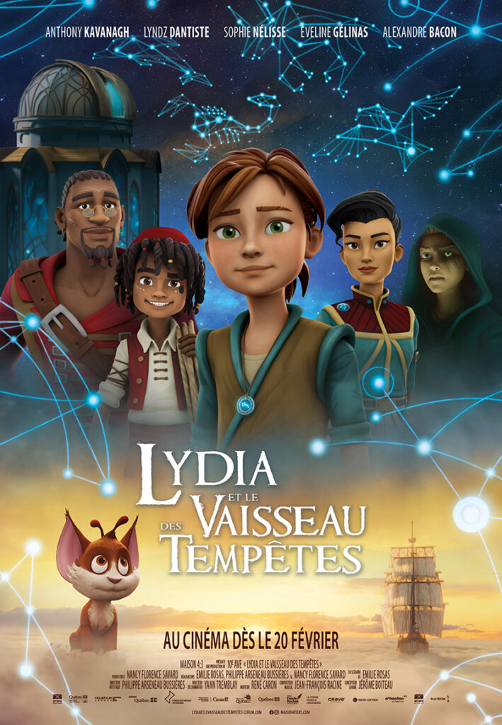 Lydia et le vaisseau des tempêtes - Affiche