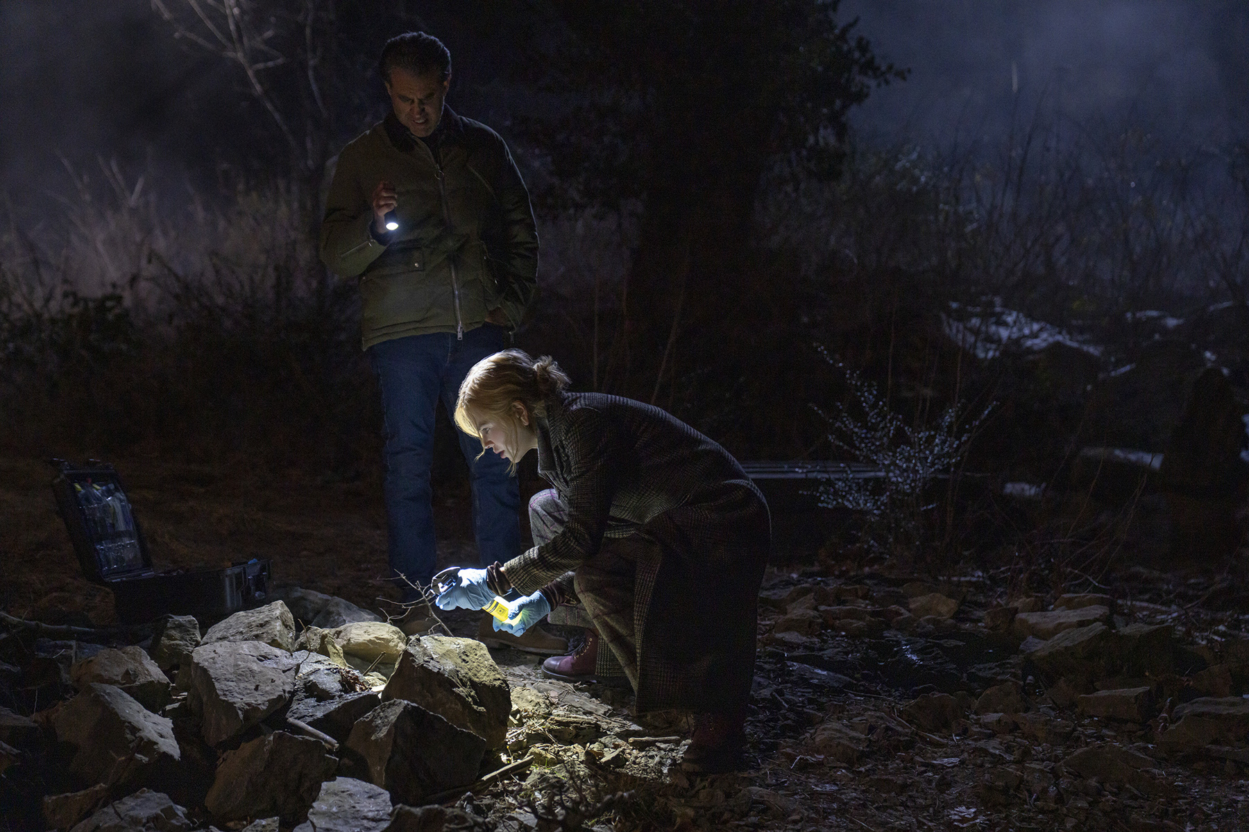 Détective Pete Marino (Bobby Cannavale), Kay Scarpetta (Nicole Kidman)