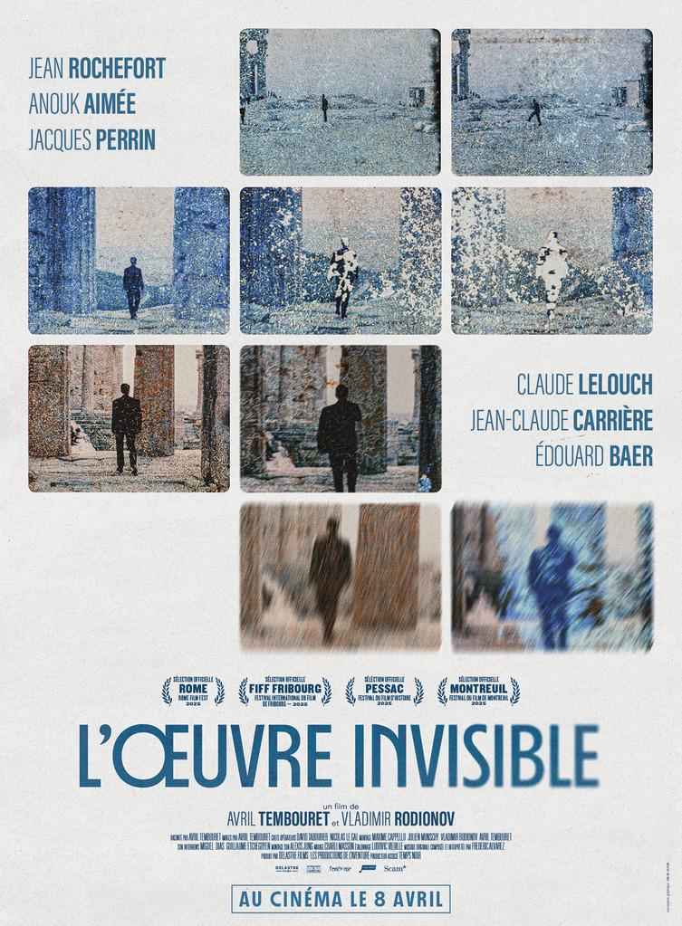 l'oeuvre-invisible - Affiche