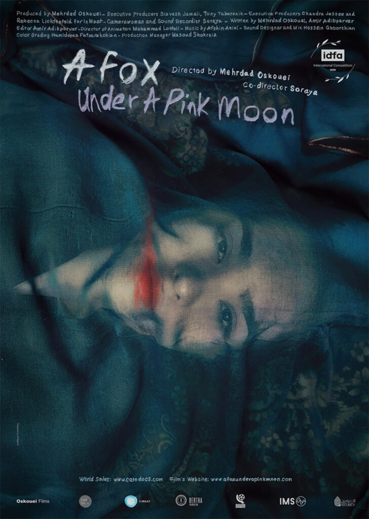 A Fox Under A Pink Moon - Affiche