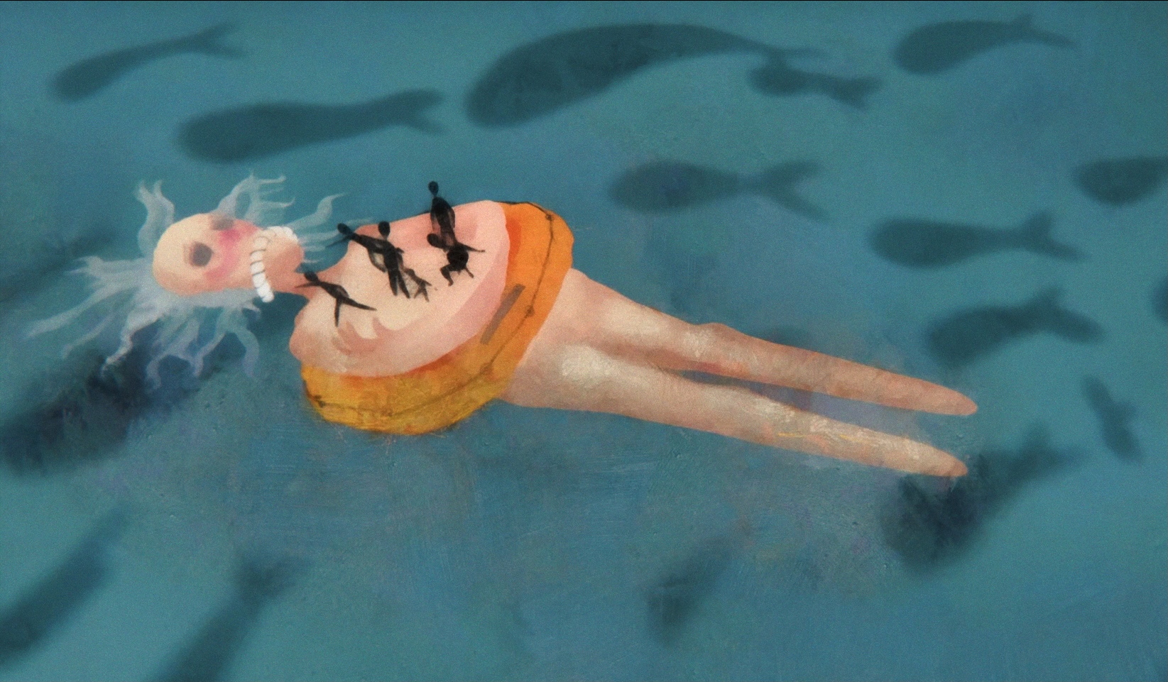 A fox under a pink moon - Une