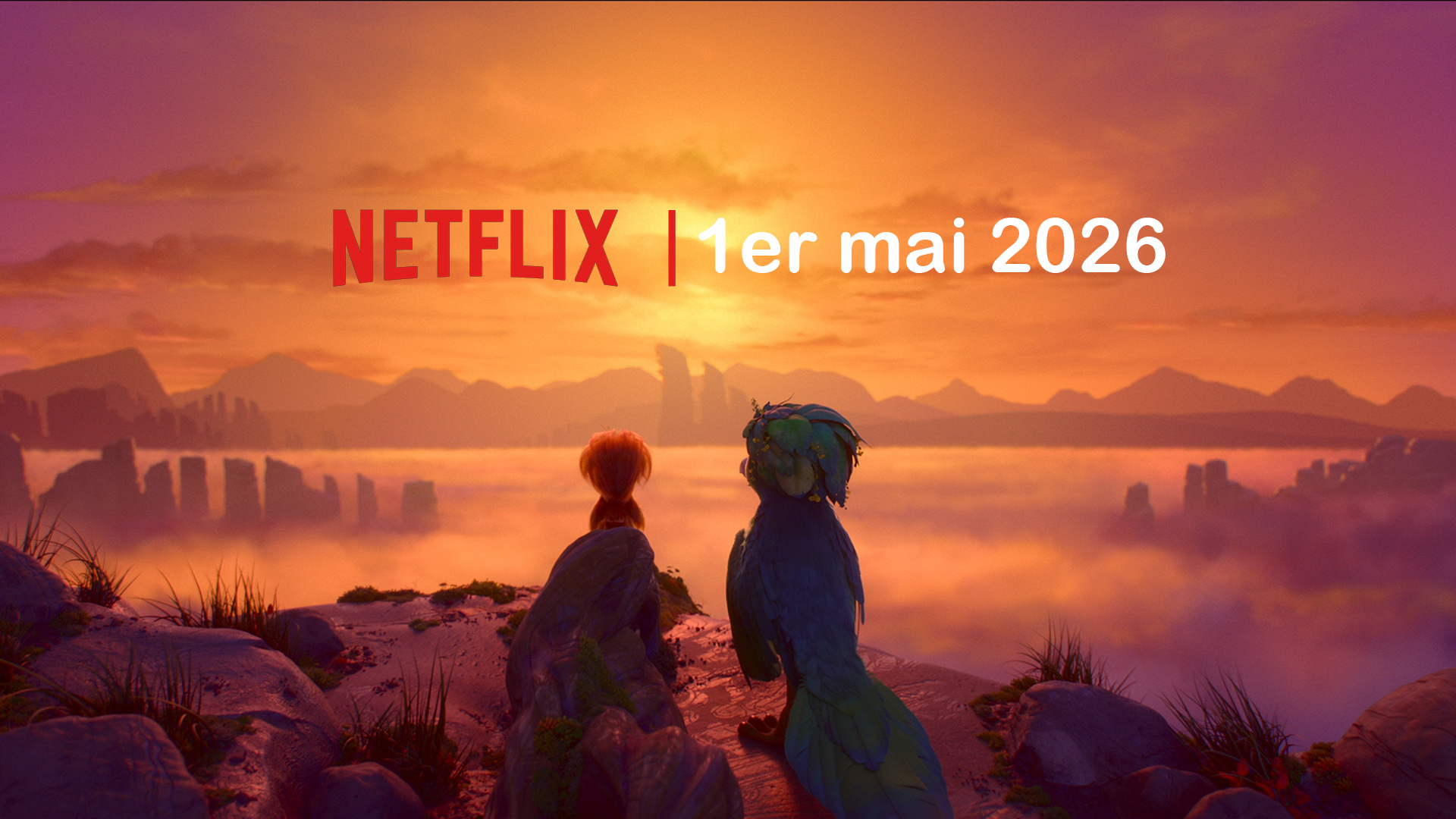 SWAPPED - A buddy comedy about a small woodland creature (voiced by Michael B. Jordan) and a majestic bird (voiced by Juno Temple)—natural sworn enemies of The Valley—who suddenly swap bodies and must team up (while walking in each other’s feathers and fur) to survive the wildest adventure of their lives. Cr: Skydance Animation/NETFLIX ©2026 Skydance Animation