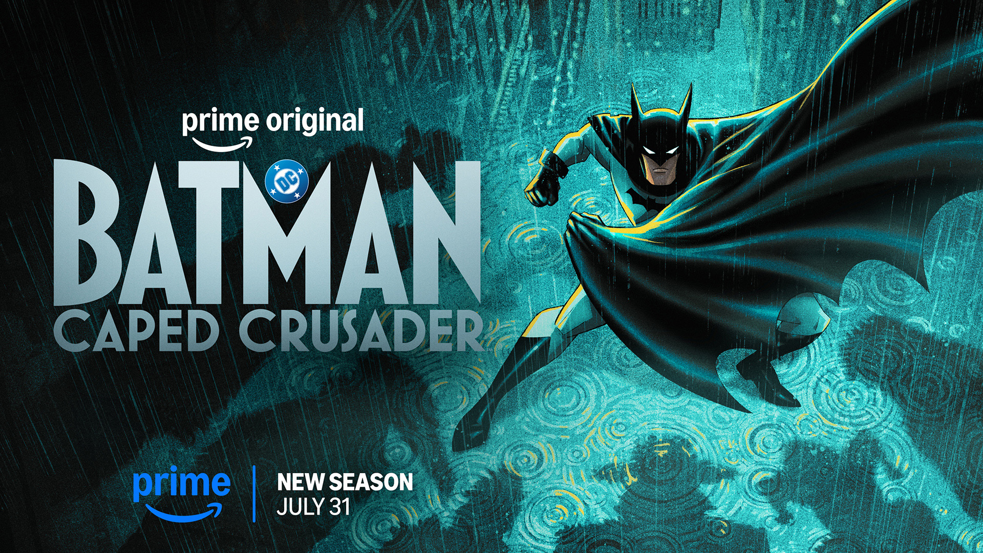 Batman: Caped Crusader - Season 2 Key Art 16x9