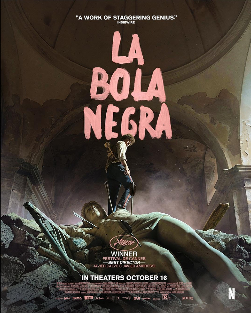 La bola negra - Affiche
