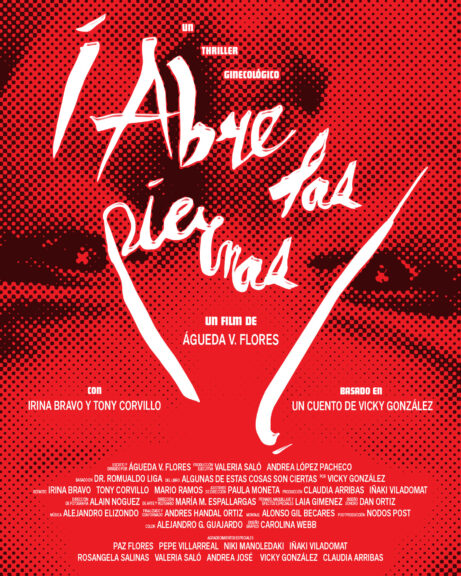 Abre las piernas - Affiche