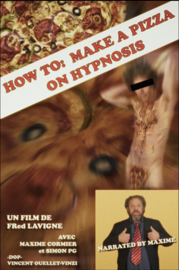 How to make a pizza on hypnosis - Affiche