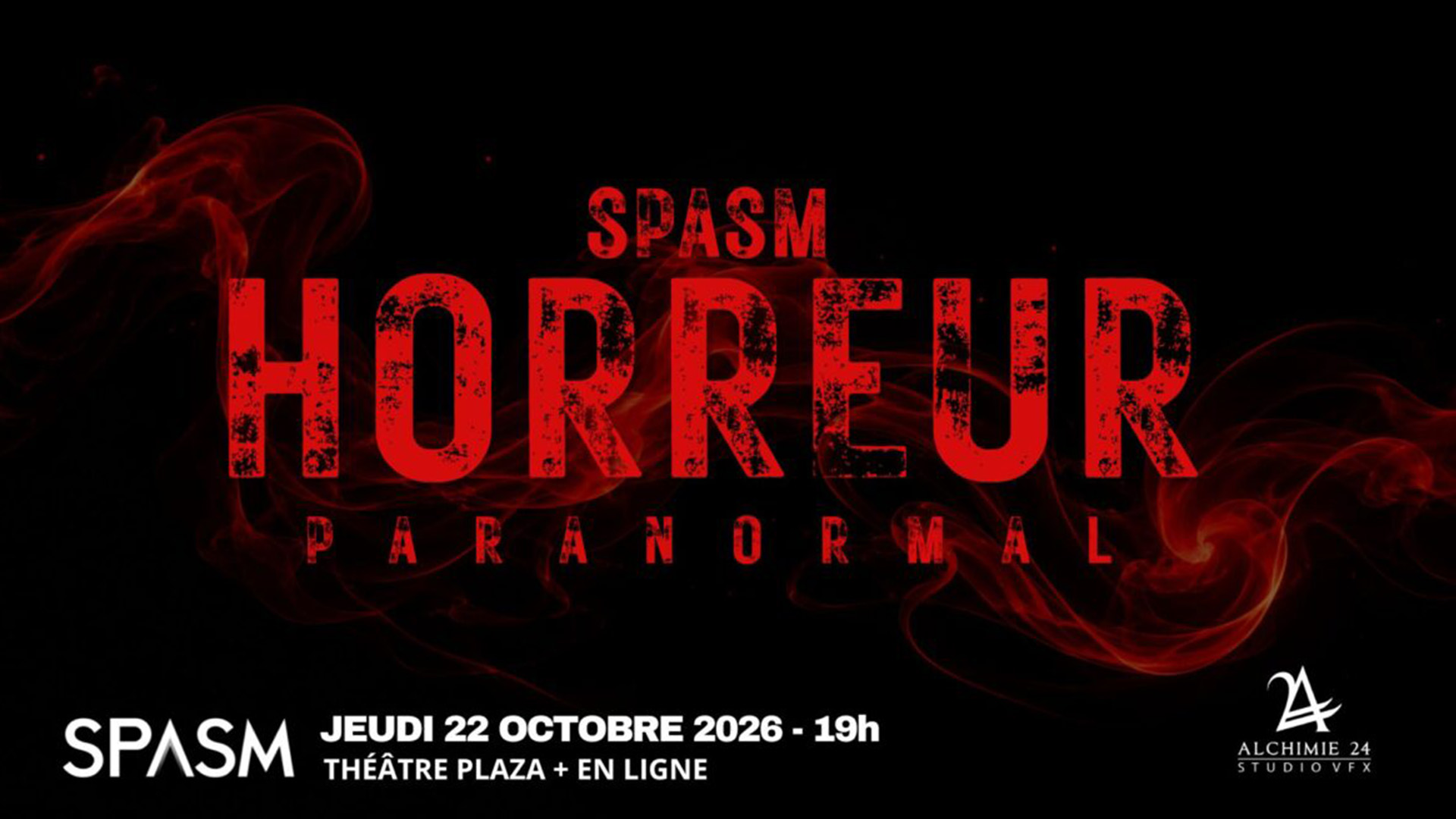Spasm Horreur paranormal 2026 - Une